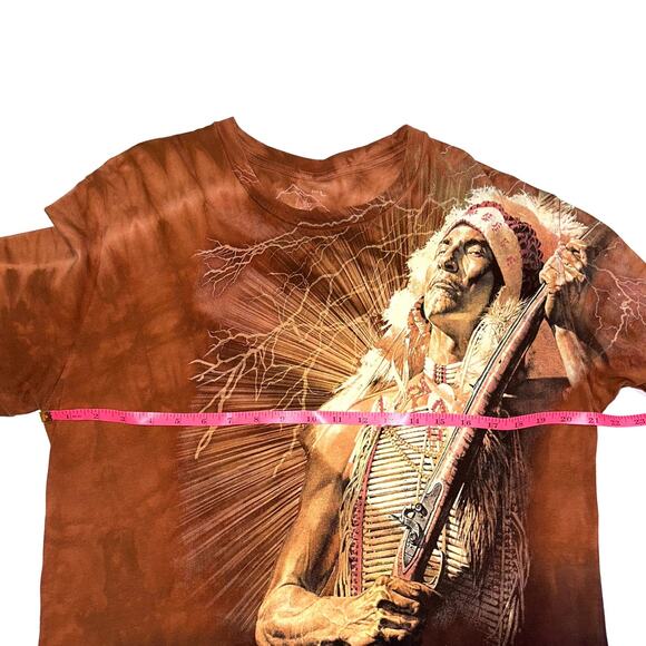 The Mountain ‘No More Talk’ 2009 Native American Indian Chief Ernie Cselko Shirt - Picture 8 of 9